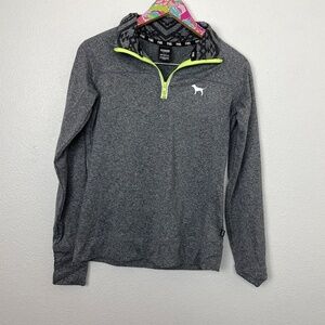 Victoria's Secret quarter zip pullover size S // 2242